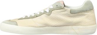 Diesel Heren S-Leroji leren sportschoenen (Antiek Wit)