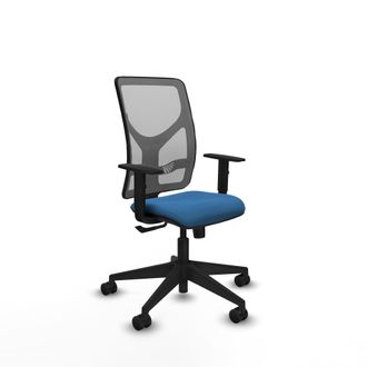 Piqueras y Crespo Silla De Oficina Piqueras Y Crespo Motilla Azul Claro Cuero Sint&eacute;tico