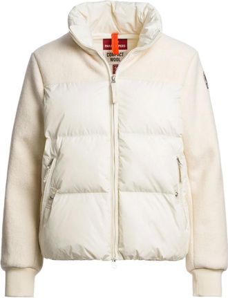 Parajumpers Saboga Hybrid Jacket - Dames - Jassen - Wit - Maat: S Zijde