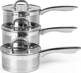 Salter Juego De 3 Sartenes Salter Bw06734eu7 De La Colecci&oacute;n Timeless
