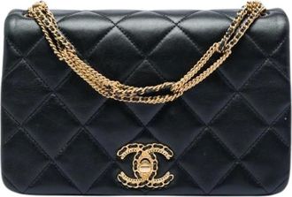 Chanel Borsa a spalla Chanel Pre-owned trapuntata - - Pre-owned - Donna - Nero - ONE SIZE