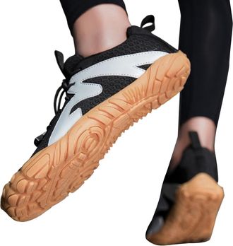 Generic Mens Water Sports Sneakers for Diving Swimming Beach Walking Outdoor Adventure and Indoor Gym Training (Black, 5.5)