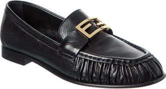 Fendi Fendi Baguette Leather Loafer