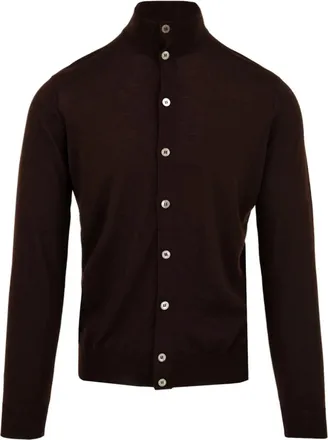 FILIPPO DE LAURENTIIS Uomo, Maglie, Marrone, L, new