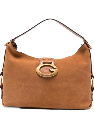 Guess Co Camden suede shoulder bag - Bruin