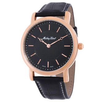 Mathey-Tissot City Quartz Black Dial Mens Watch H611252PN