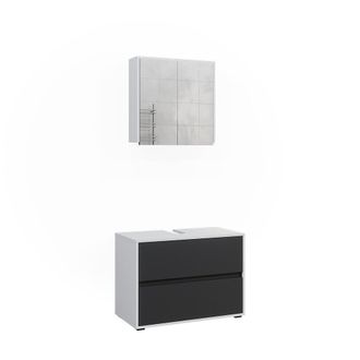 Vicco Maltin, Blanco/antracita, 2 Partes