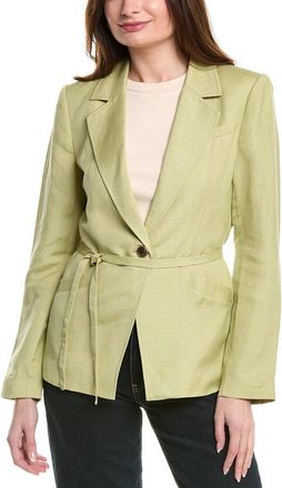 Paige Paige Genova Linen-Blend Blazer