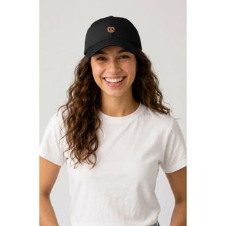 Dalix Pretzel Dad Cap in Black at Nordstrom