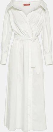 Altuzarra Lyddy cotton-blend wrap dress