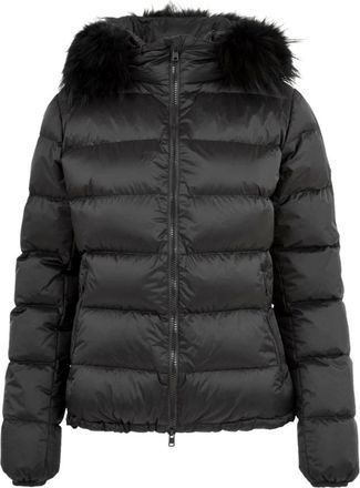 People of Shibuya Down Coat - Dames - Gewatteerde jassen - Zwart - XS - Jassen