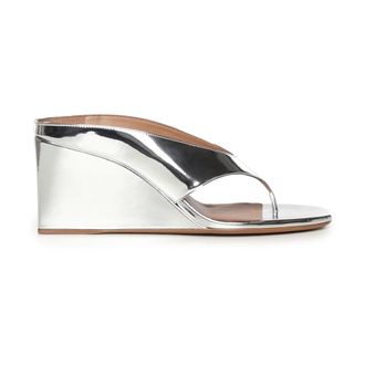 Alaia Wedges - female - Ala&iuml;a - Wedges - Gray - 4 UK - Shoes