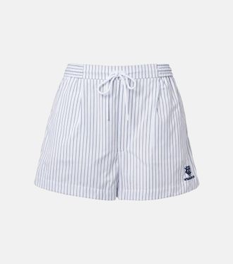 Polo Ralph Lauren x Wimbledon striped cotton shorts