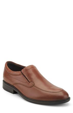 Rockport Rmodell Venetian Leather Loafer in Dark Natural at Nordstrom, Size 11.5