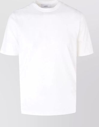 Lardini silk blend crew neck t-shirt
