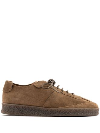 Buttero suede sneakers - men - Rubber/Calf Suede/Calf Leather - 42 - Brown