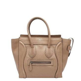 Celine Pre-owned Handbags, female, Beige, Size: ONE SIZE Pre-owned Vintage Handbag