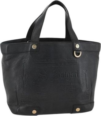 Bulgari Pre-owned Tote Bags, female, Black, Size: ONE SIZE Pre-owned Vintage Hand Bag
