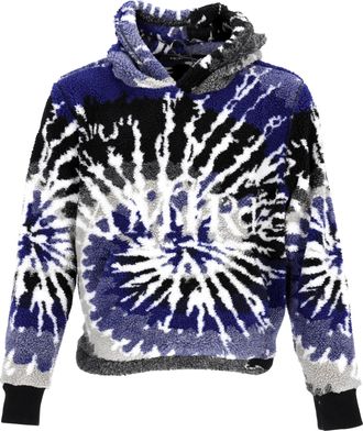 Amiri tie-dye hoodie in veelkleurige acryl