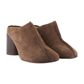 Maison Margiela Chunky Heel Mule - Brown