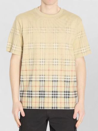 Burberry cotton relaxed-fit check-print t-shirt
