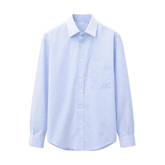 Costumein Casual Shirts, male, Blue, Size: XL Large-fit Shirt