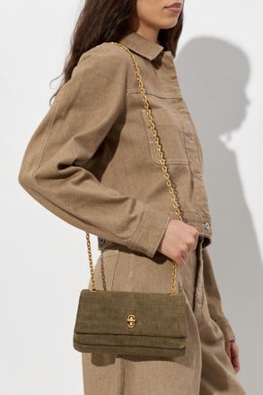 Marc Jacobs Croc Dual Mini Shoulder Bag, Womens, Green