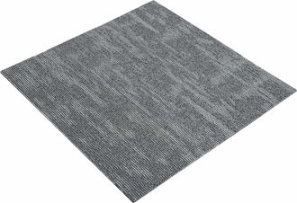 vidaXL Azulejo De Alfombra Gris Hormig&oacute;n 50 X 50 Cm 20 Uds. Pp Y Bet&uacute;n Vidaxl