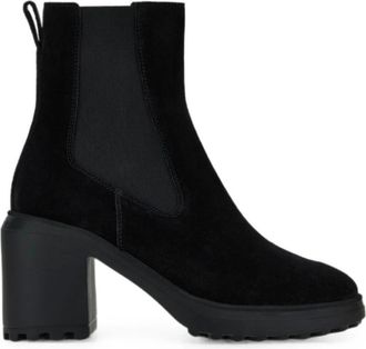Hogan H724 Laarzen - Dames - Schoenen - Zwart - Maat: 36 1/2 EU Leer