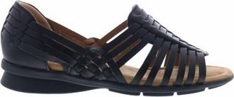 COMFORTIVA Womens Putnam Flat Sandals In Black