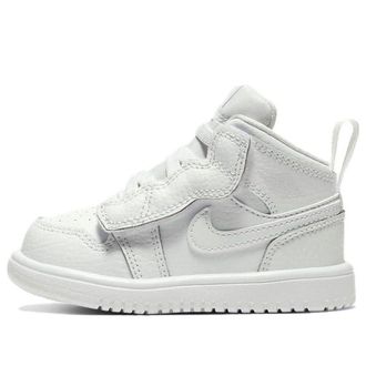 Air Jordan (TD) Air Jordan 1 Mid ALT Triple White AR6352-126