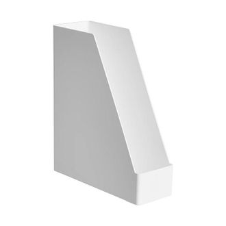 OEM Organizador De Revistas De Pl&aacute;stico Blanco