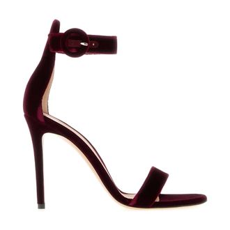 Gianvito Rossi Dames, Schoenen, Rood, Maat: 36 EU Velours