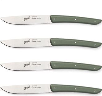 Berkel Berkel Cuchillos Para Steak Verde Set De 4 Hojas 11 Cm
