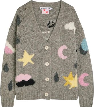 Bernadette Stormy V-neck cardigan - Grey