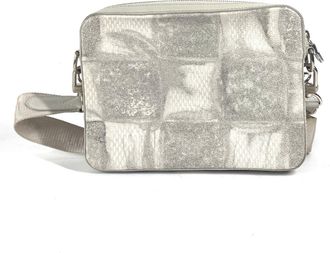 Louis Vuitton Gray Canvas Shoulder Bag (Pre-Owned)