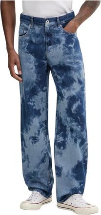 Karl Lagerfeld Straight Jeans - Heren - Regular Fit Jeans - Blauw - W34 - Katoen - Jeans