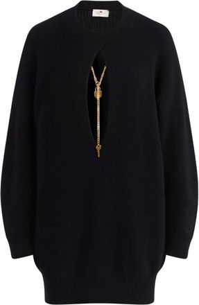 Elisabetta Franchi Mujer, Jerseys, Negro, Talla: S
