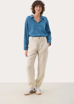 Part Two Casual broek Contemporary fit French Oak beige