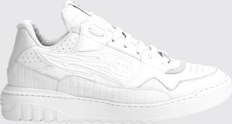 Philipp Plein Sneakers Moonwalker in pelle stampa cocco