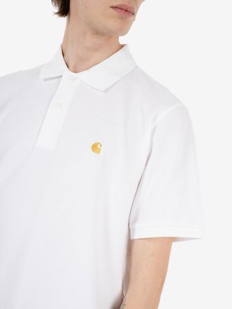 Carhartt Work in Progress S/S Chase Pique Polo white / gold