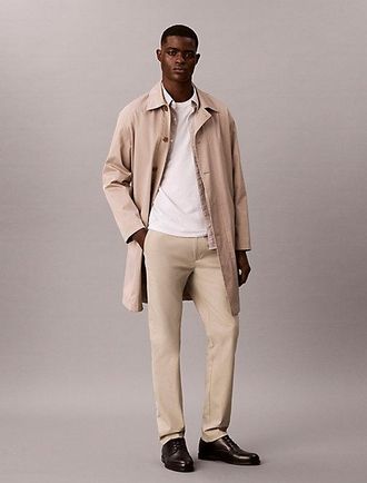 Calvin Klein Chinos Slim De Sat&eacute;n