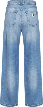 Carhartt Work in Progress Womens Jeans W Jane Light Blue Cotton