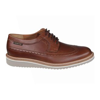 Mephisto Stijlvolle Veterschoen voor Mannen - Heren - Veterschoenen - Bruin - 40 1/2 EU - Leer - Schoenen