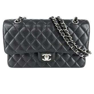 Chanel Pre-owned Vintage Shoulder Bag - Dames - Pre-owned - Zwart - Maat: ONE Size Leer