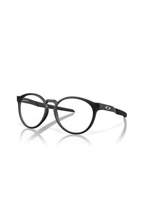 Oakley 55mm Round optical glasses in Black at Nordstrom