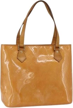 Louis Vuitton Pre-owned Vintage Tote Bag - Dames - Vintage Shopper - Beige - ONE Size - Leer - Vintage