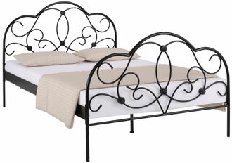 HOME AFFAIRE Metallbett »TOPSELLER!« OTTOs Choice, mit aufwendiger Verzierung, romantischer Stil