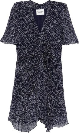 Isabel Marant Vivienne Jurk - Dames - Korte kleedjes - Blauw - 2XS - Kleedjes