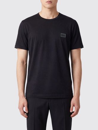 Dolce & Gabbana T-shirt in cotone con logo tono su tono